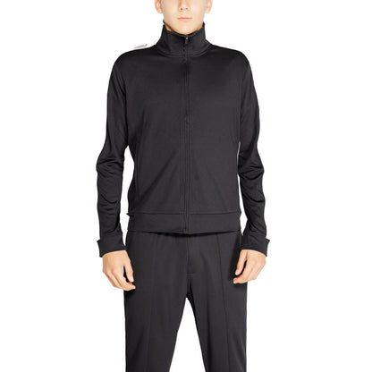 Calvin Klein Sport Black Recycled Polyester Sweatshirt Calvin Klein Sport
