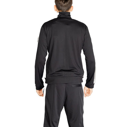 Calvin Klein Sport Black Recycled Polyester Sweatshirt Calvin Klein Sport