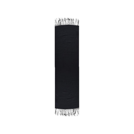 Antony Morato white acrylic scarf, men's fall/winter collection, 100% acrylic, stylish accessory for cold weather, warm and elegant.