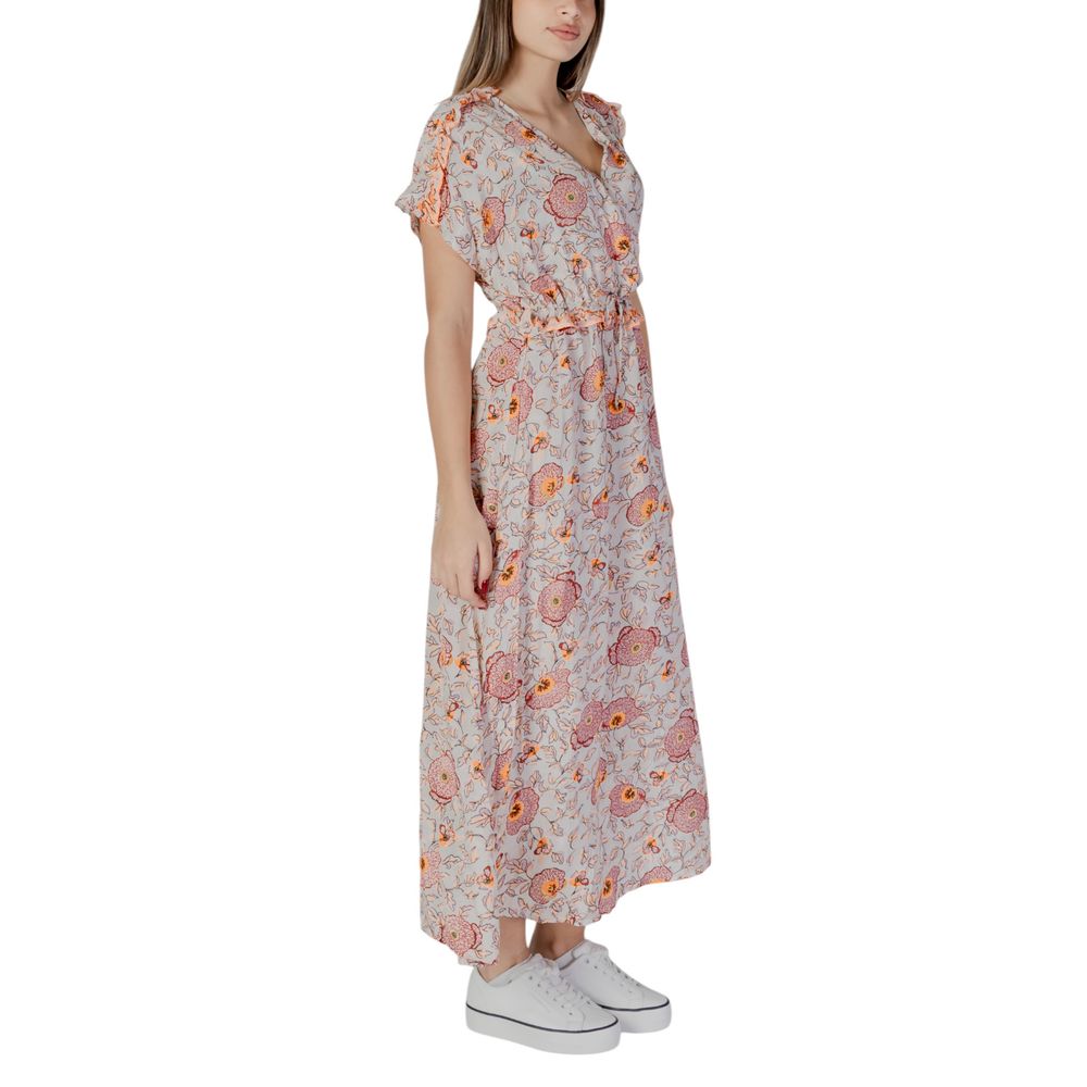 B.Young Multicolor Cotton Long Dress B.Young