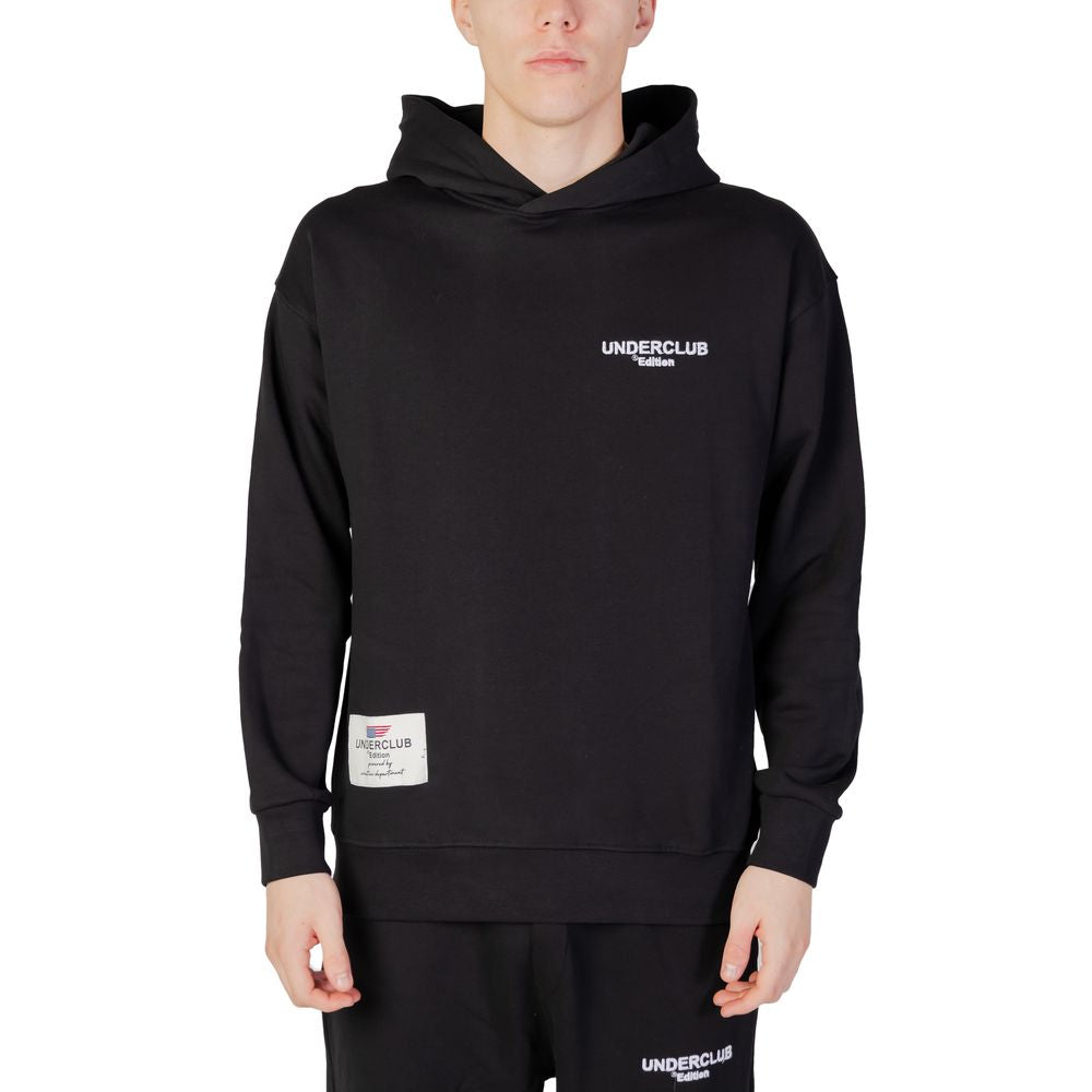 Underclub Black Cotton Hoodie Underclub
