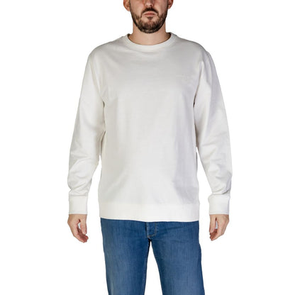 Hamaki-Ho White Cotton Sweatshirt Hamaki-Ho