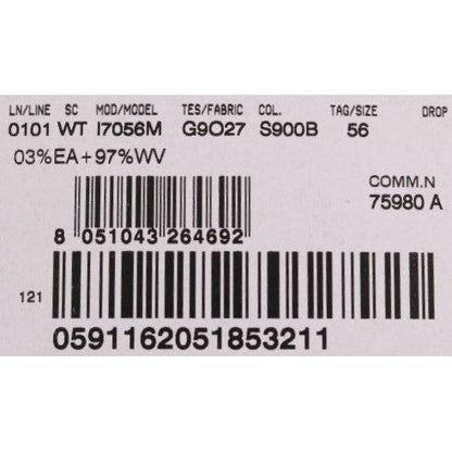 Dolce & Gabbana Black STAFF Wool Stretch Vest