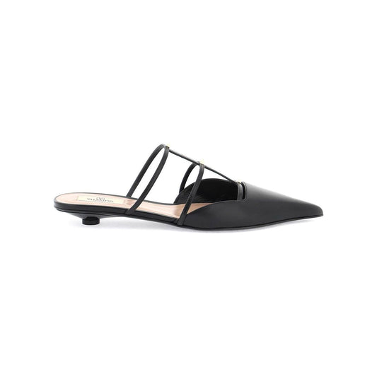 Valentino Garavani smooth leather rockstud wispy mules Mules Valentino Garavani