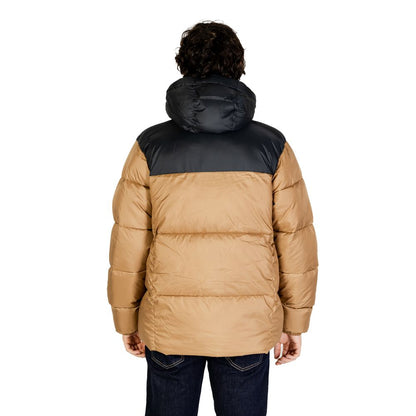 Columbia Beige Nylon Shell Jacket