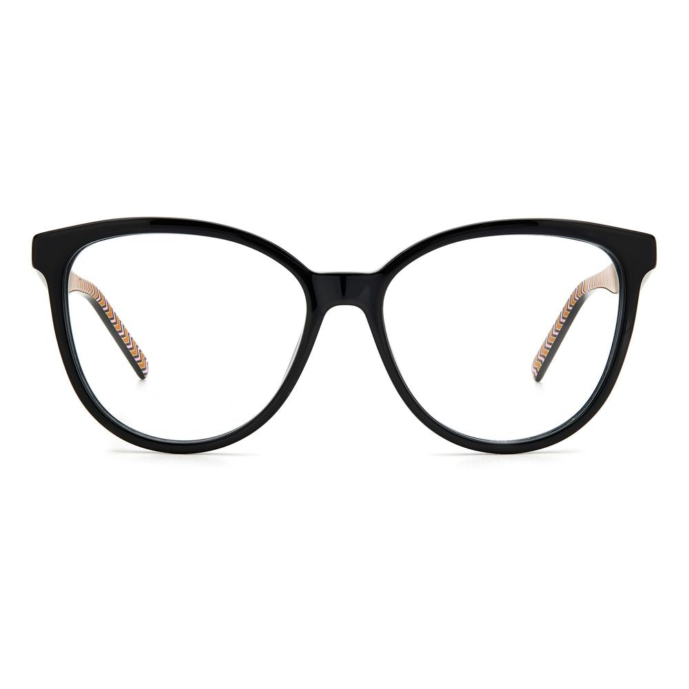 M Missoni Black Acetate Glasses (Frames) M Missoni