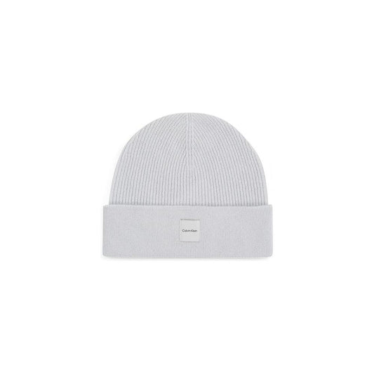 Calvin Klein Gray Cashmere Hat