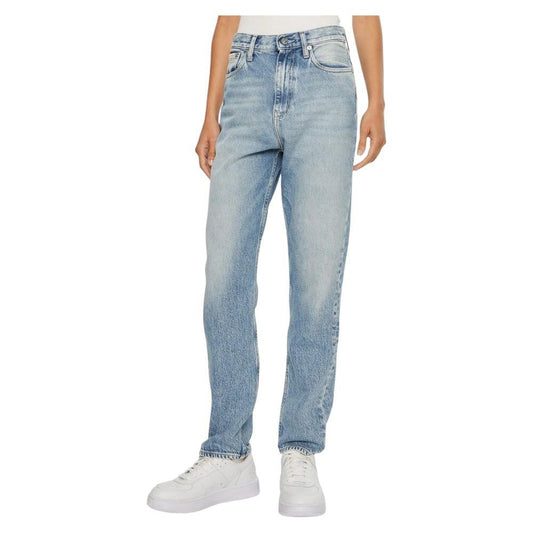Calvin Klein Jeans Light Blue Cotton Jeans & Pant