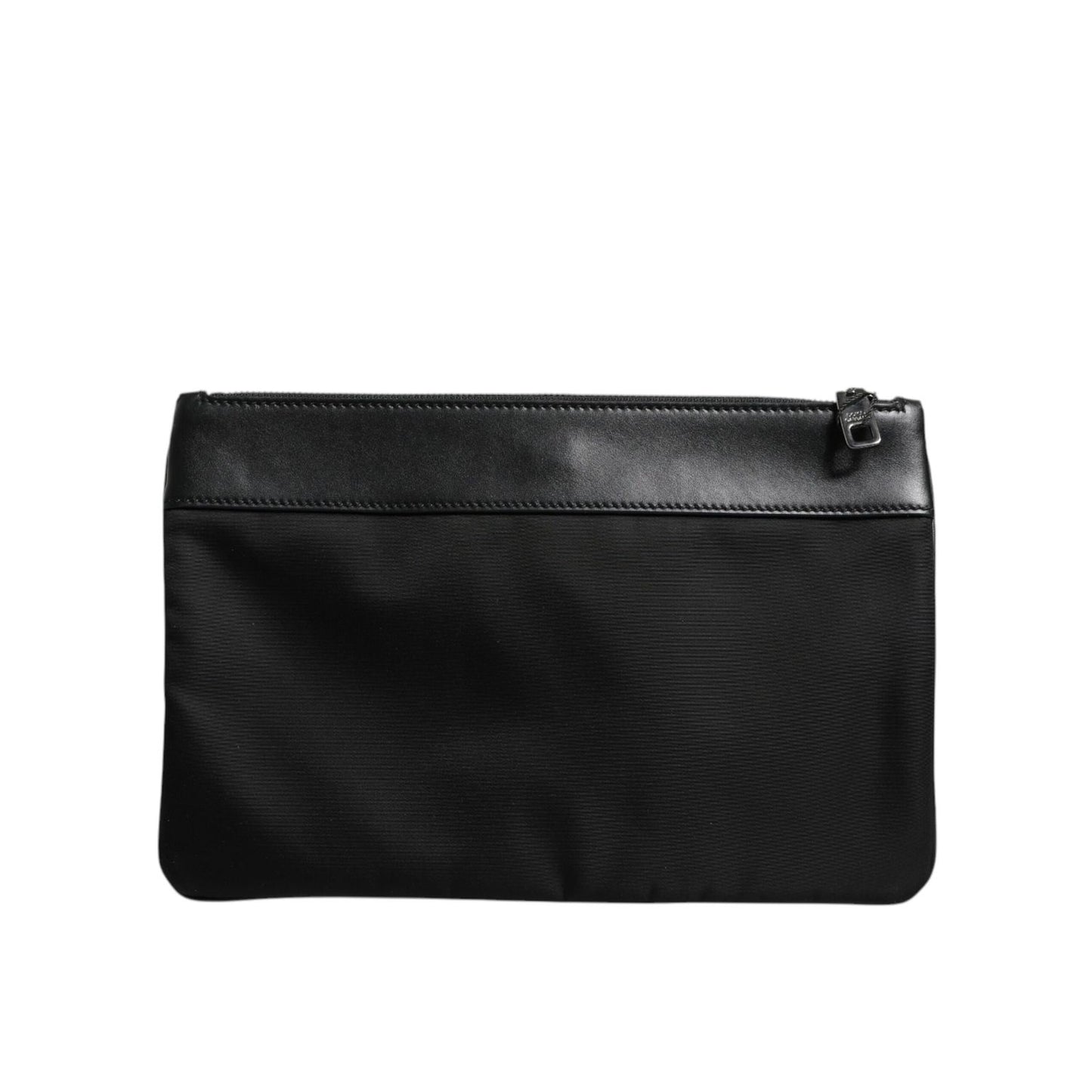 Dolce & Gabbana Multicolor Leopard Jacquard Logo Plaque Men Pouch Bag Dolce & Gabbana