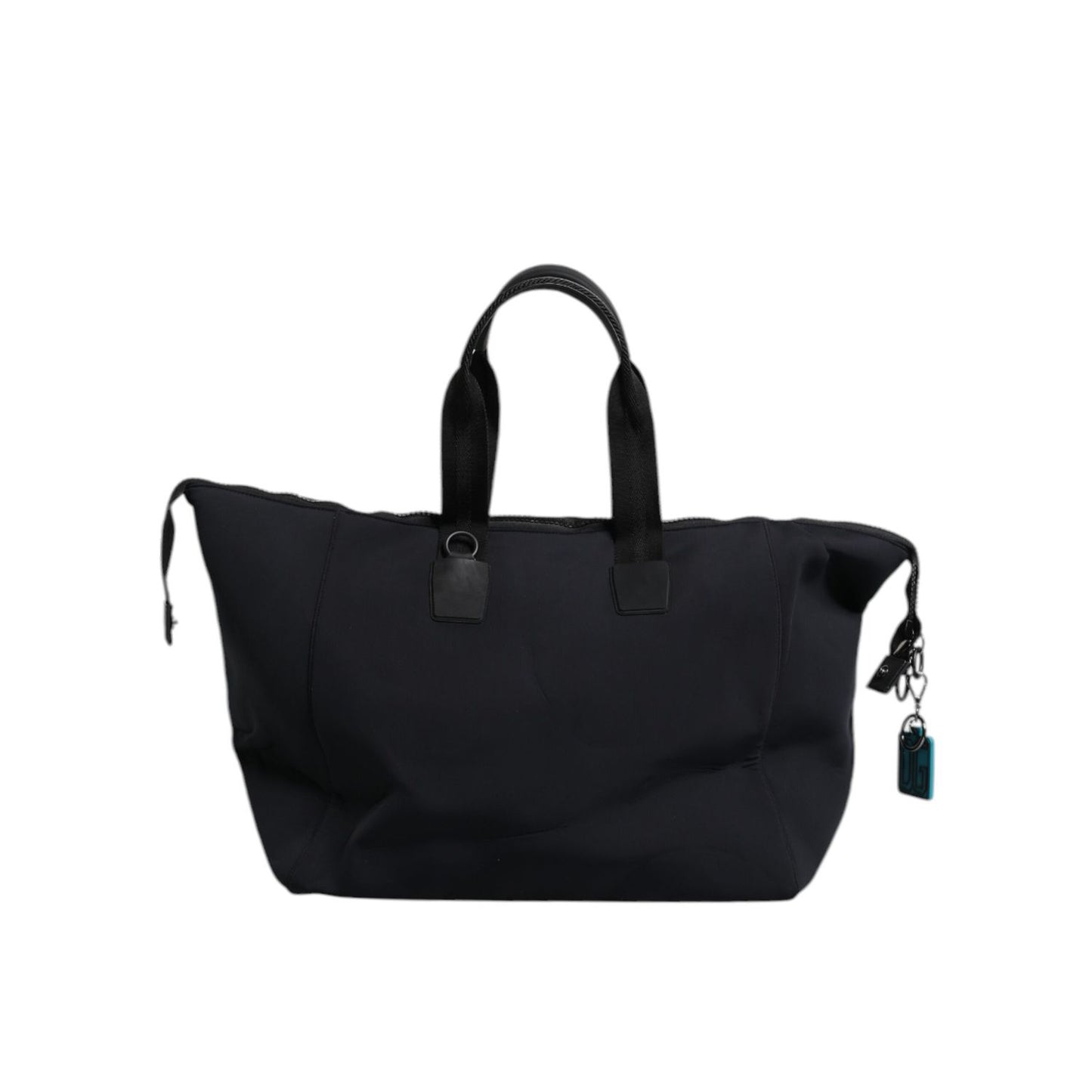 Dolce & Gabbana Black Canvas DG Logo Print Shopping Hand Tote Bag Dolce & Gabbana