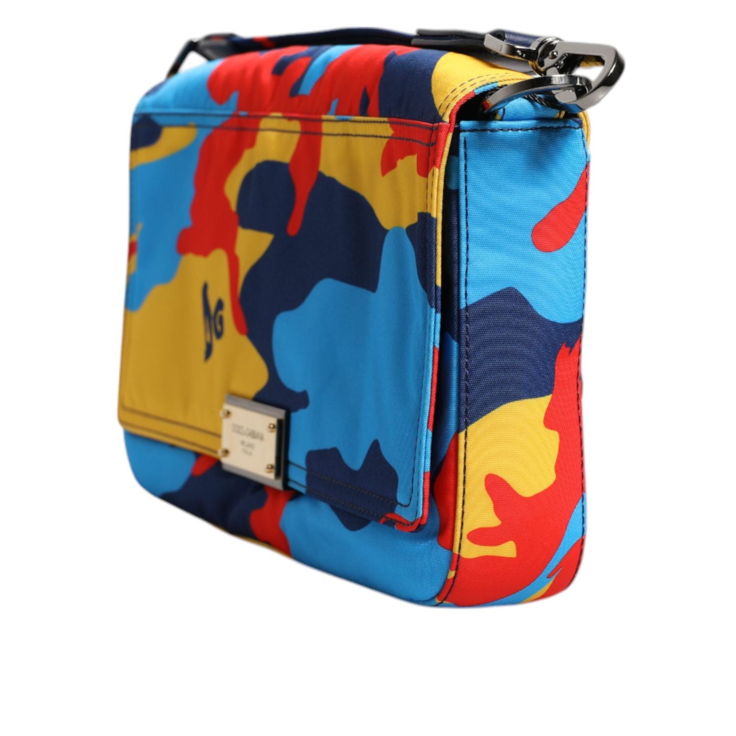 Dolce & Gabbana Multicolor Camouflage Nylon Crossbody Bag
