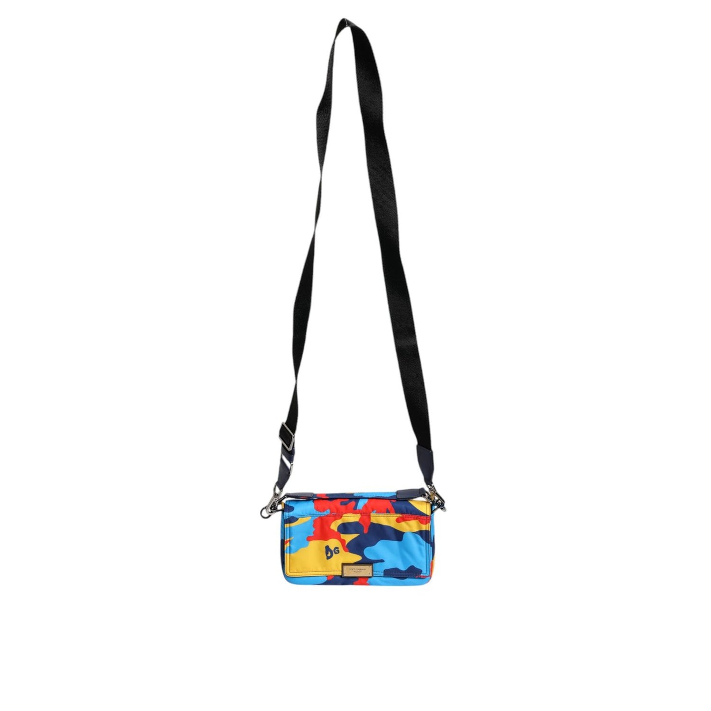 Dolce & Gabbana Multicolor Camouflage Nylon Crossbody Bag Dolce & Gabbana