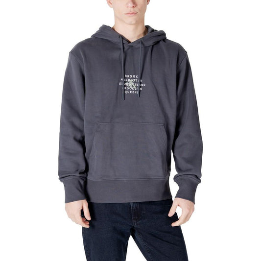 Calvin Klein Jeans Gray Cotton Sweater