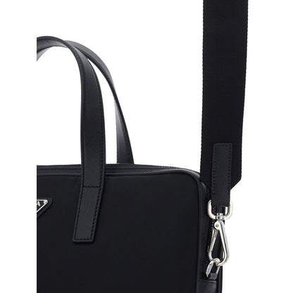 Prada Black Polyamide Shoulder Bag