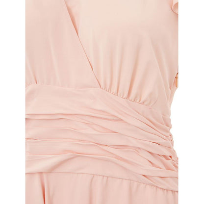 Lardini Pink Acetate Casual Dress