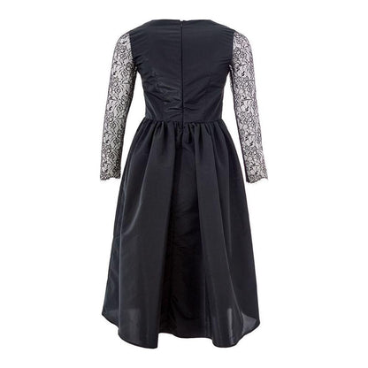 Lardini Black Polyester Cocktail Dress