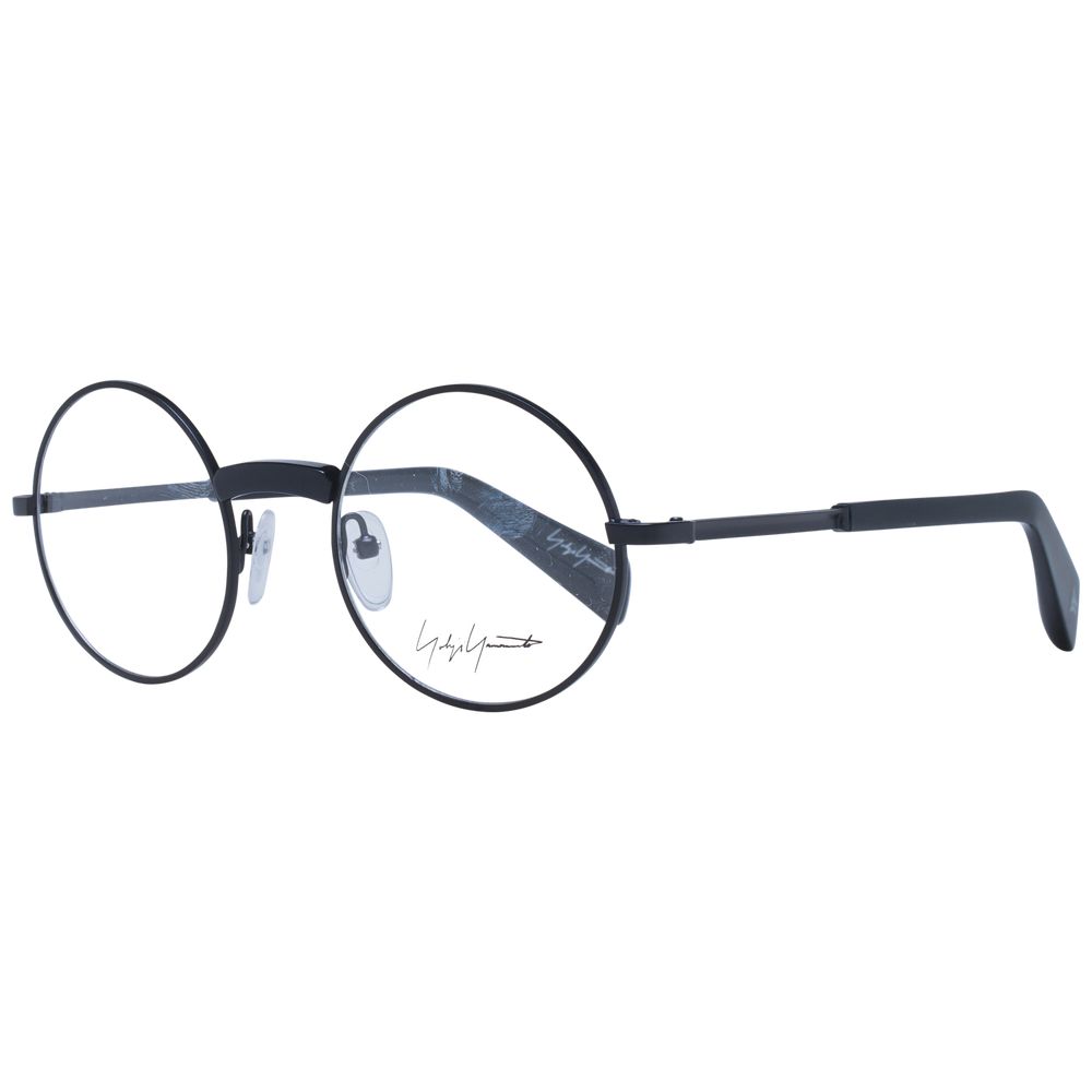 Yohji Yamamoto Black Metal Glasses (Frames) Yohji Yamamoto