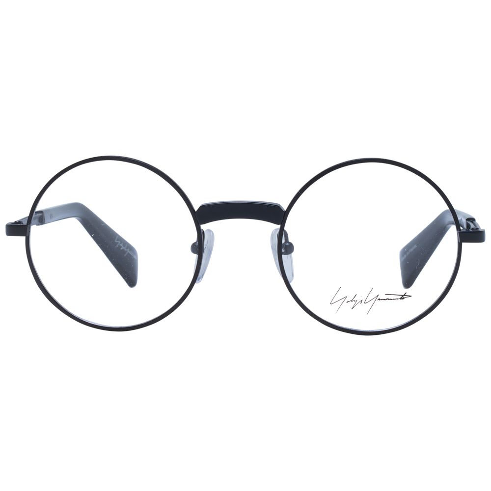 Yohji Yamamoto Black Metal Glasses (Frames) Yohji Yamamoto