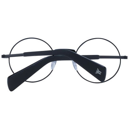 Yohji Yamamoto Black Metal Glasses (Frames) Yohji Yamamoto