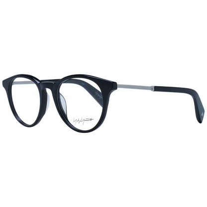 Yohji Yamamoto Black Metal Glasses (Frames) Yohji Yamamoto