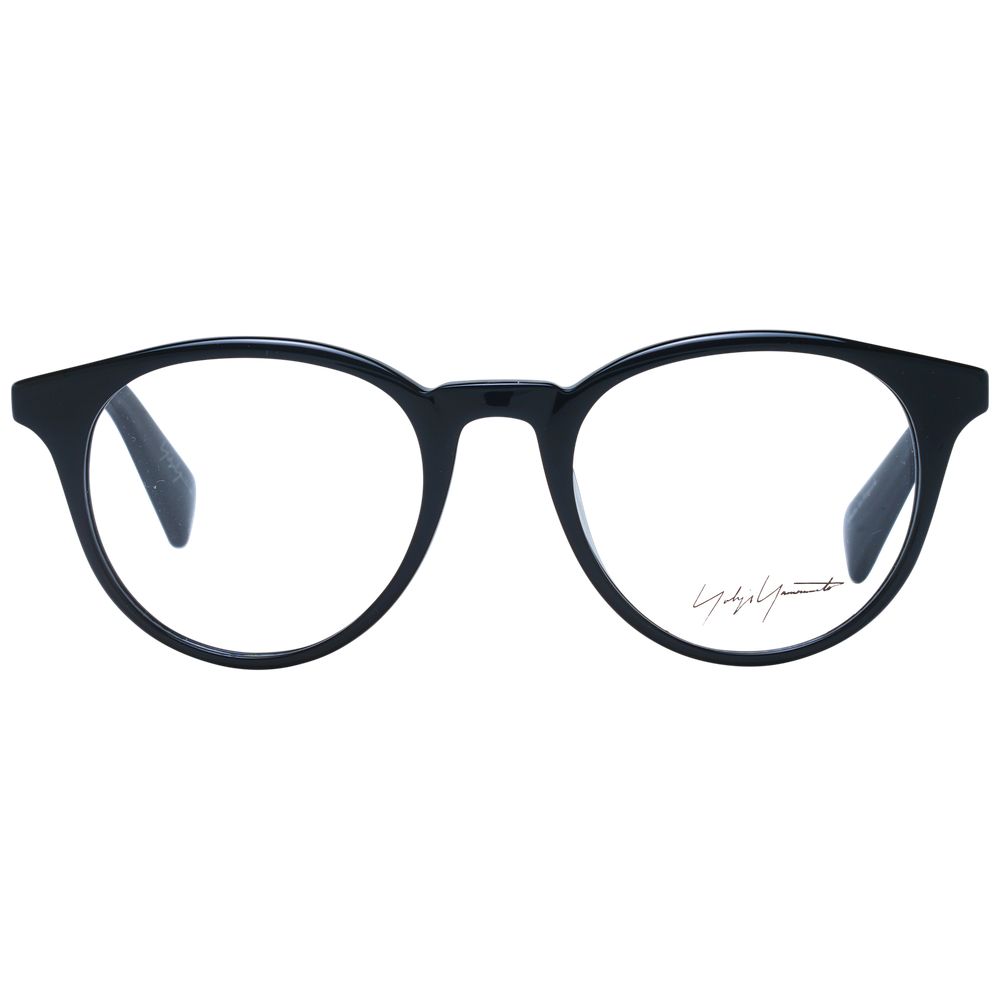 Yohji Yamamoto Black Metal Glasses (Frames) Yohji Yamamoto