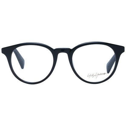 Yohji Yamamoto Black Metal Glasses (Frames) Yohji Yamamoto
