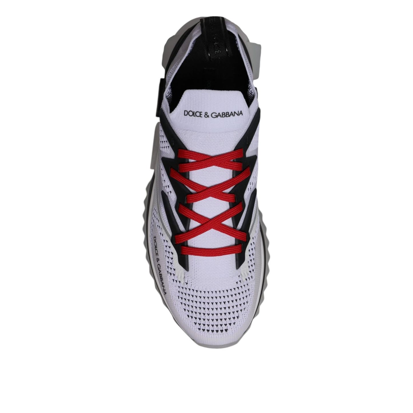 Dolce & Gabbana White SORRENTO Sport Stretch Sneakers Shoes
