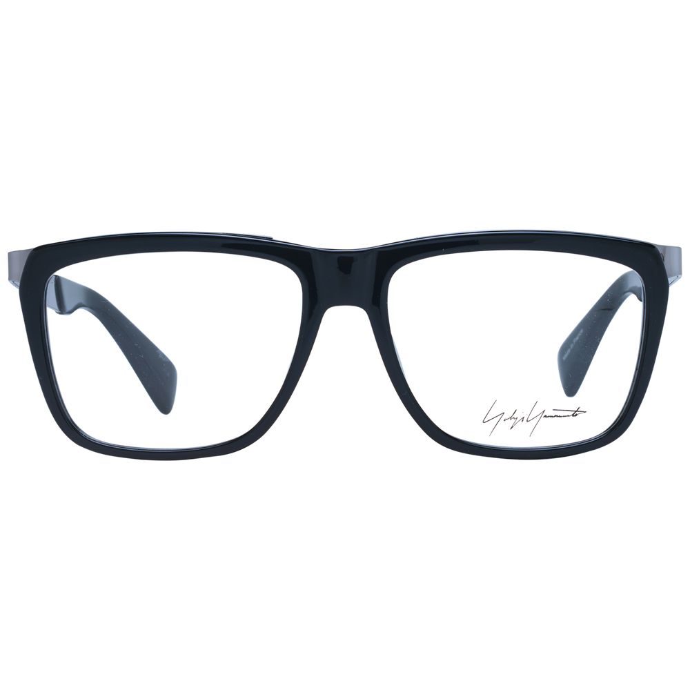Yohji Yamamoto Black Acetate Glasses (Frames) Yohji Yamamoto