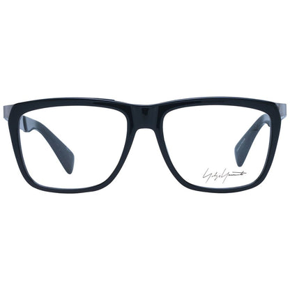 Yohji Yamamoto Black Acetate Glasses (Frames) Yohji Yamamoto