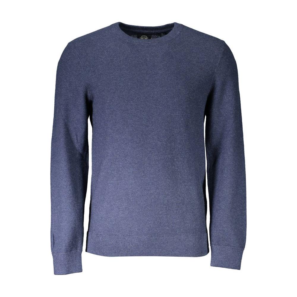 Dockers Blue Cotton Men Sweater Dockers