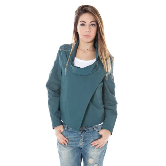 Calvin Klein Verde Poliammide Women Jacket 1728,38,40,42,67403481248,Calvin Klein,Clothing,Green,Jackets & Coats - Clothing,Jackets & Coats - Women - Clothing,New with tags,Shell Jackets - Jackets & Coats - Clothing,Women,Women - Clothing