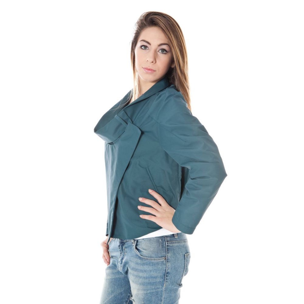 Calvin Klein Verde Poliammide Women Jacket 1728,38,40,42,67403481248,Calvin Klein,Clothing,Green,Jackets & Coats - Clothing,Jackets & Coats - Women - Clothing,New with tags,Shell Jackets - Jackets & Coats - Clothing,Women,Women - Clothing