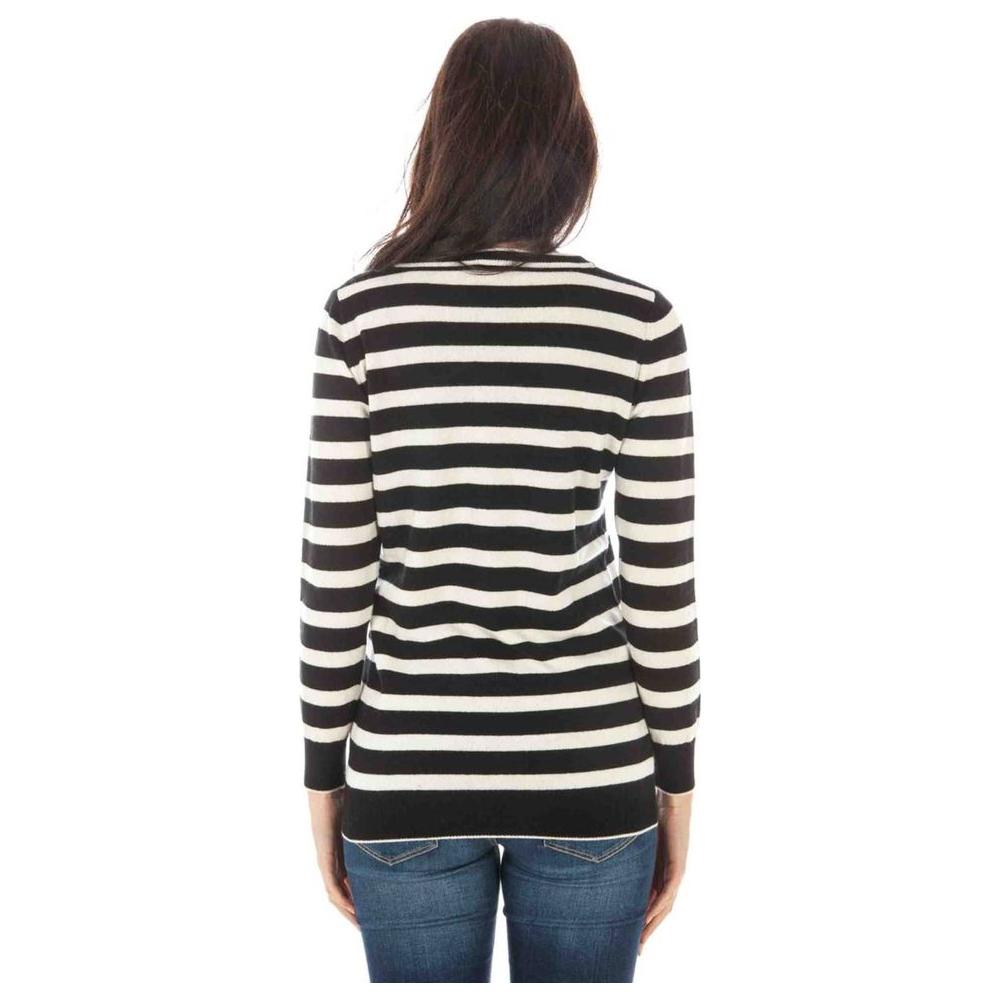 Fred Perry Black Wool Women Sweater