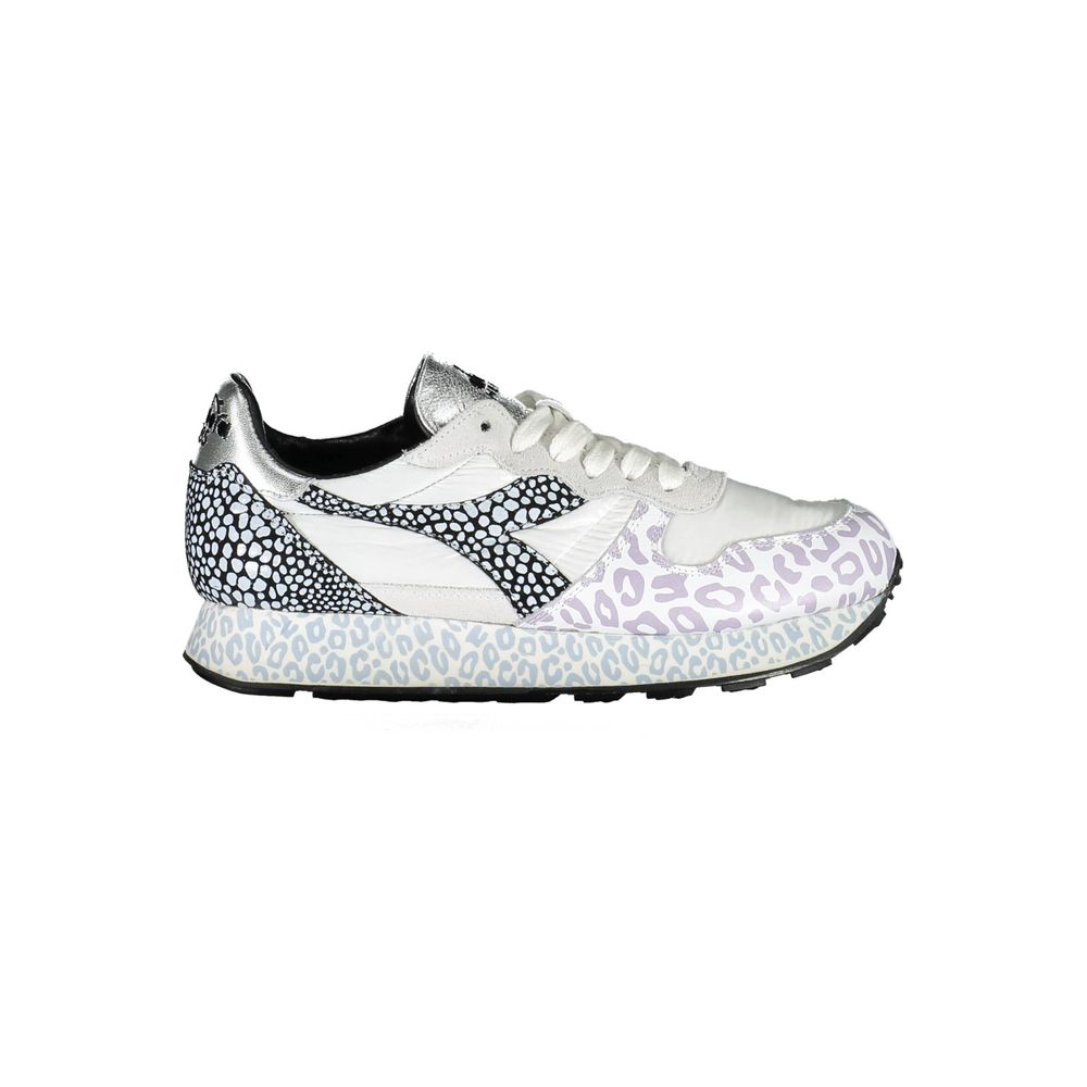 Diadora White Leather Women Sneaker Diadora