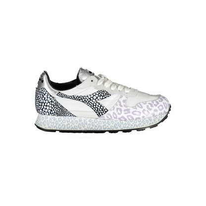 Diadora White Leather Women Sneaker Diadora
