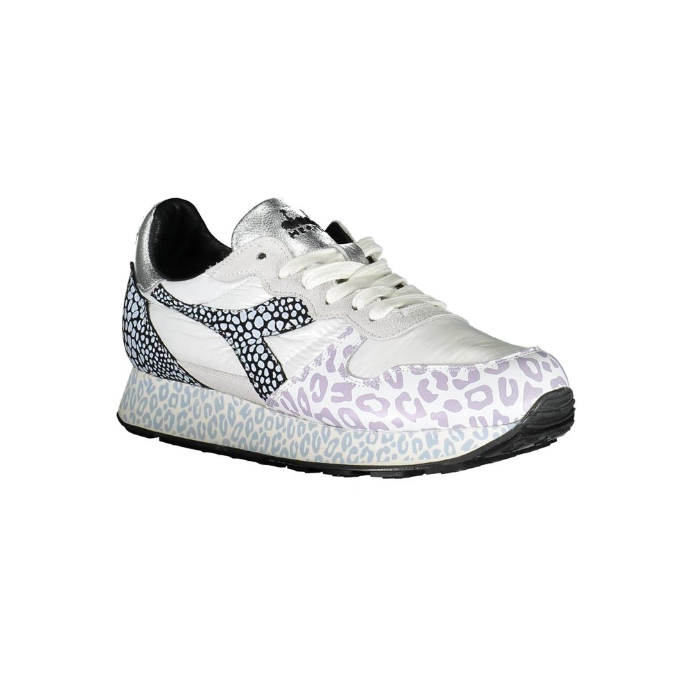 Diadora White Leather Women Sneaker Diadora