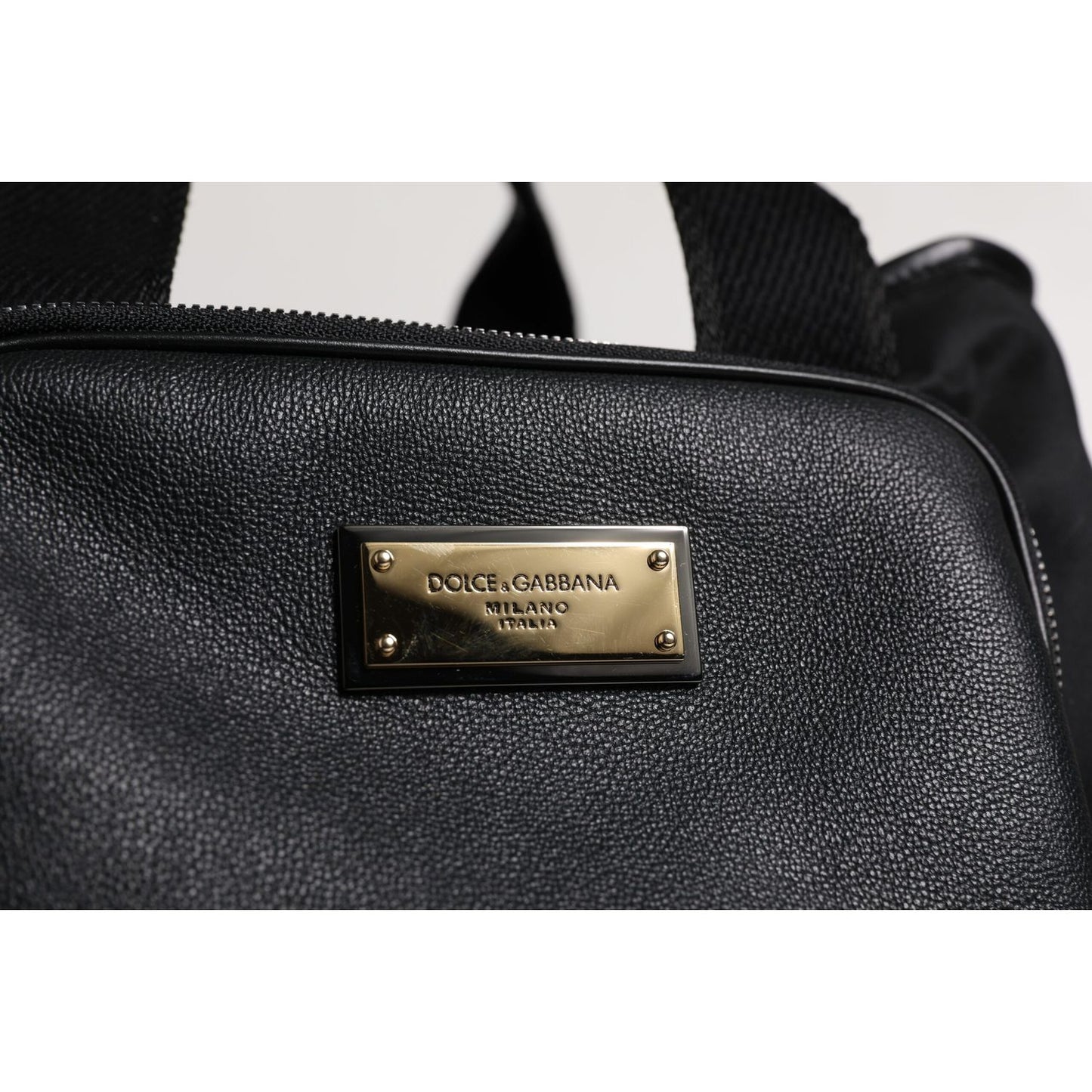 Dolce & Gabbana Black Shoulder Strap Pet Carry Logo Plaque Bag Dolce & Gabbana