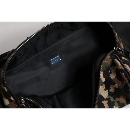 Dolce & Gabbana Multicolor Leopard DG Logo Belt Waist Fanny Pack Bag Dolce & Gabbana