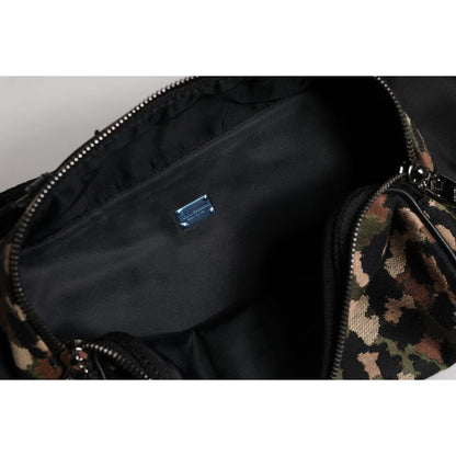 Dolce & Gabbana Multicolor Leopard DG Logo Belt Waist Fanny Pack Bag Dolce & Gabbana