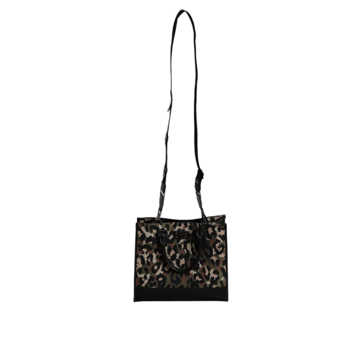 Dolce & Gabbana Multicolor Leopard Shopping Tote Shoulder Bag Dolce & Gabbana