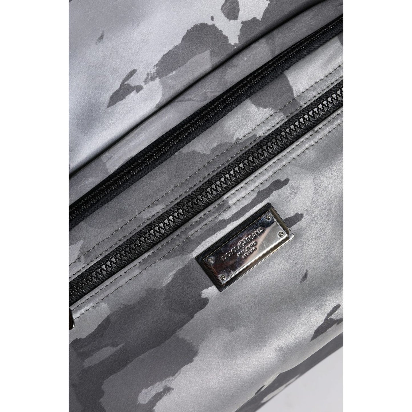 Dolce & Gabbana Black Camouflage Shoulder Strap Logo Plaque Bag Dolce & Gabbana