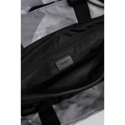 Dolce & Gabbana Black Camouflage Shoulder Strap Logo Plaque Bag Dolce & Gabbana