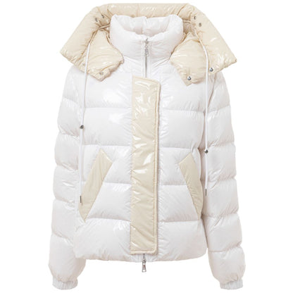 Add White Polyamide Coat