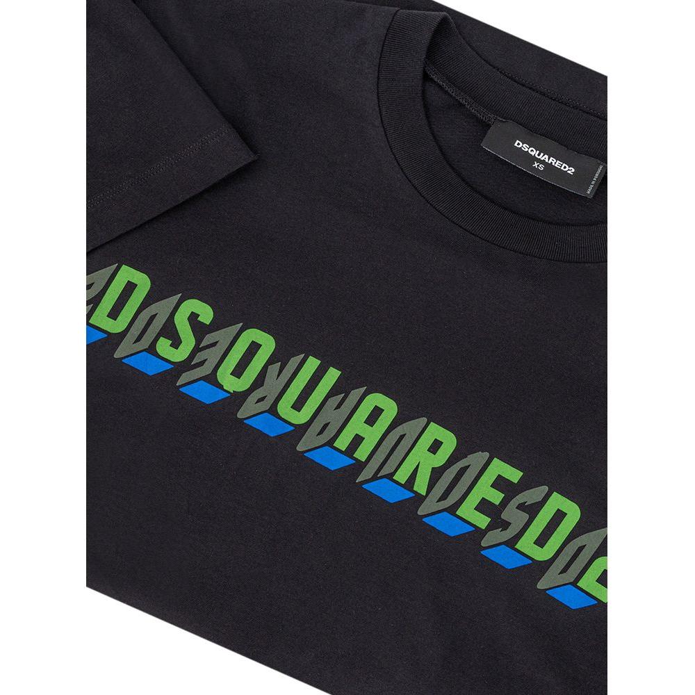 Dsquared² Black Cotton T-Shirt 1728,67397976224,Black,Clothing,Dsquared²,Men,New with tags,T-Shirts - Clothing,T-Shirts - Men - Clothing,T-Shirts - T-Shirts - Clothing,XS