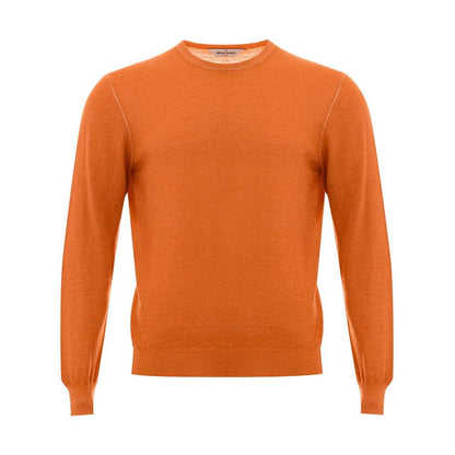 Gran Sasso Orange Wool Sweatshirt