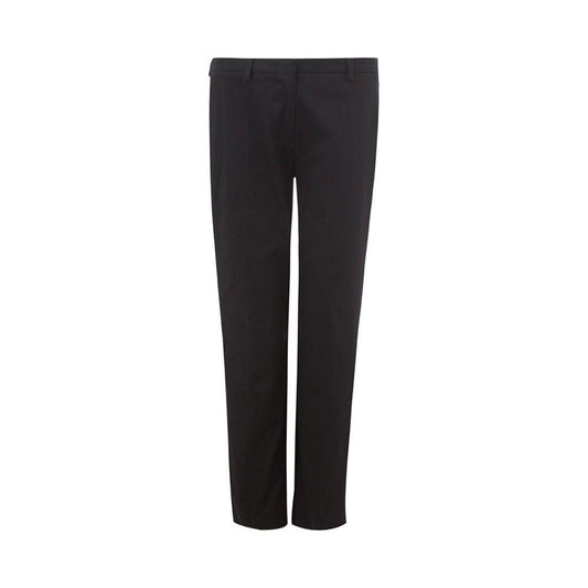 Lardini Black Cotton Chino Pants