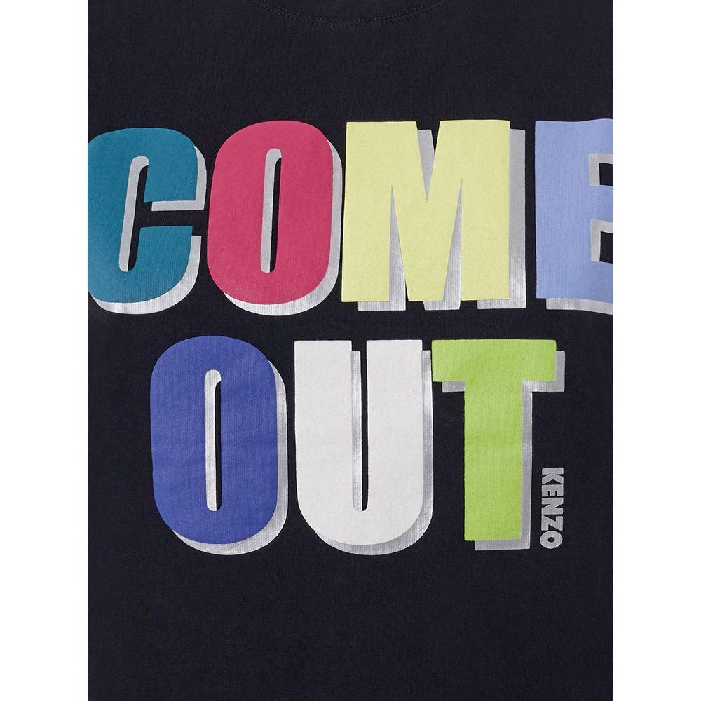 Kenzo Black Cotton T-Shirt
