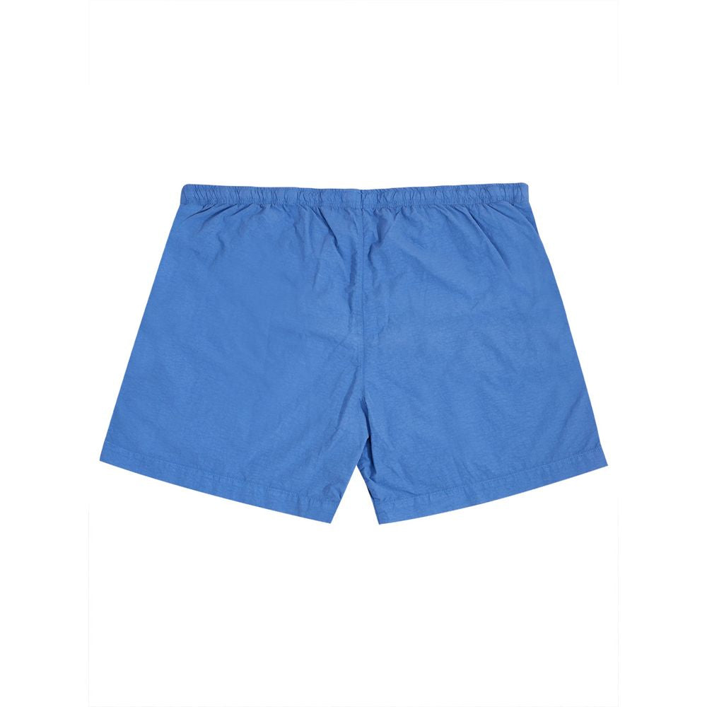C.P. Company Blue Polyamide Swim Shorts C.P. Company
