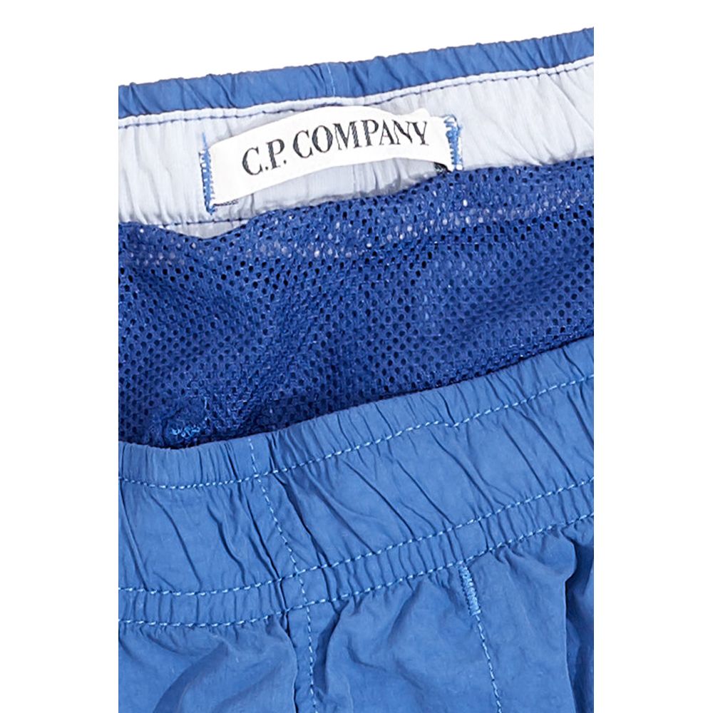 C.P. Company Blue Polyamide Swim Shorts C.P. Company