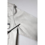 Dolce & Gabbana Metallic Gray Cotton Button Down Shirt TSH878484-37